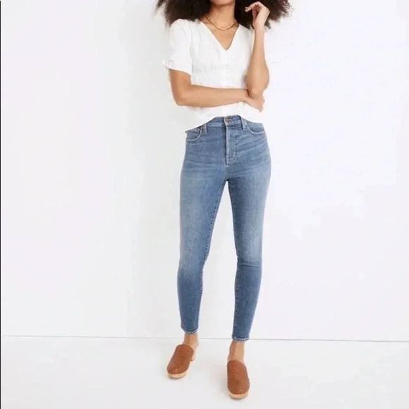 Madewell 10” High-Rise Skinny Jeans - Picture 3 of 6